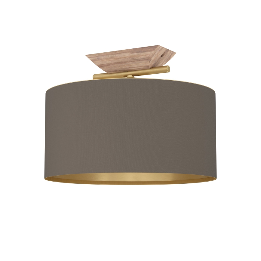Eglo - Lampa sufitowa 1xE27/40W/230V brązowa/złota