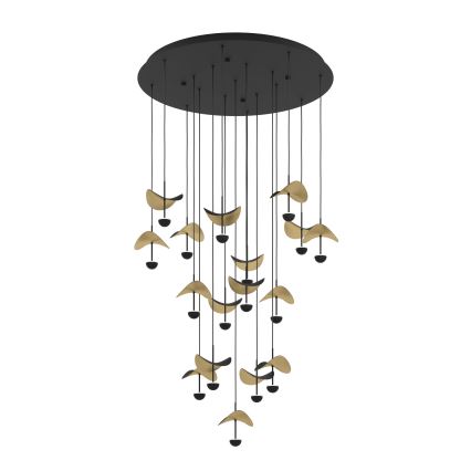 Eglo - LED Żyrandol ściemnialny na lince 17xLED/2,3W/230V 3000K śr. 78 cm