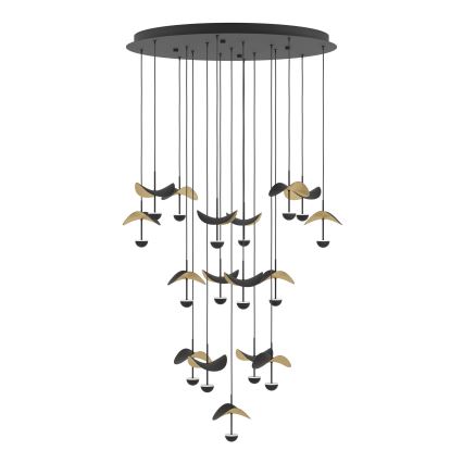 Eglo - LED Żyrandol ściemnialny na lince 17xLED/2,3W/230V 3000K śr. 78 cm