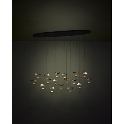Eglo - LED Żyrandol ściemnialny na lince 17xLED/2,3W/230V 3000K