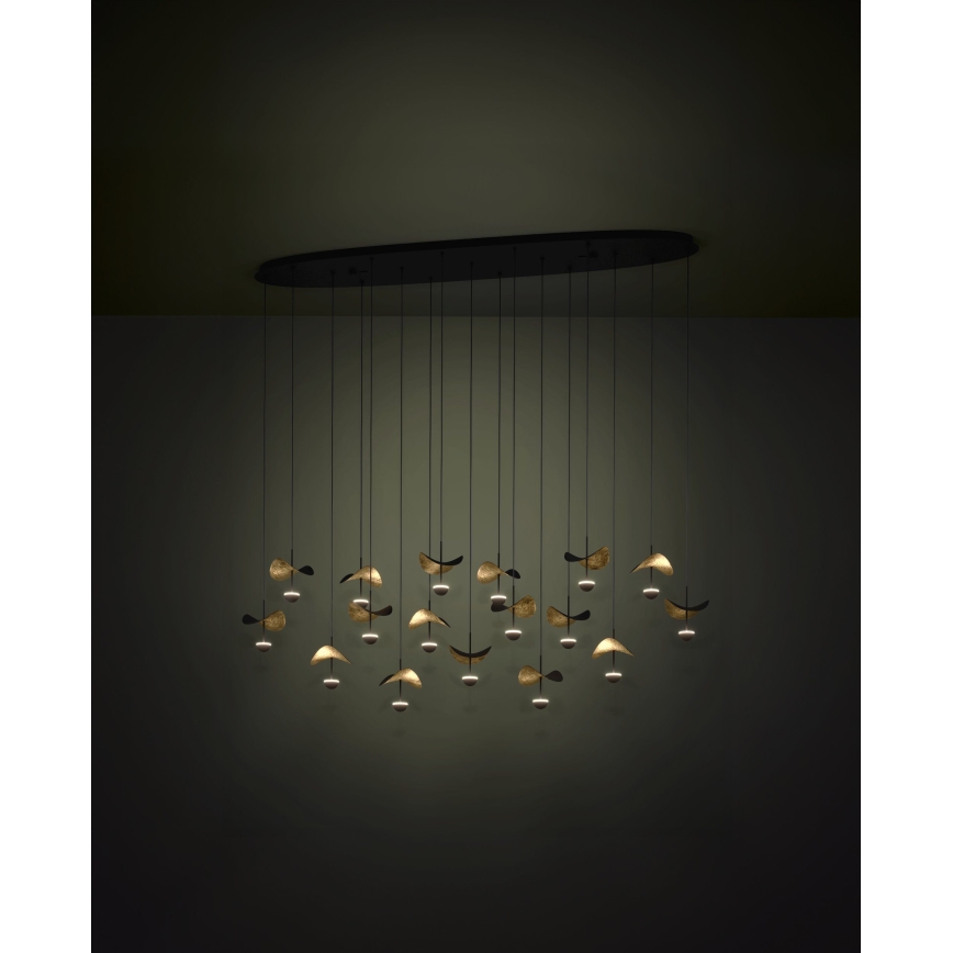 Eglo - LED Żyrandol ściemnialny na lince 17xLED/2,3W/230V 3000K