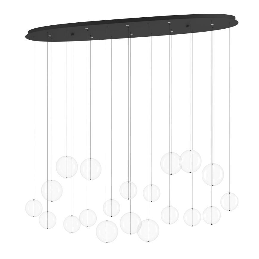 Eglo - LED Żyrandol ściemnialny na lince 8xLED/4,2W/230V 3000K przezroczysty
