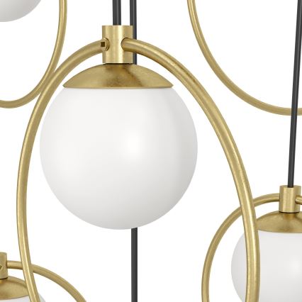 Eglo - LED Żyrandol ściemnialny na lince 10xLED/3W/230V 3000K śr. 58 cm złoty