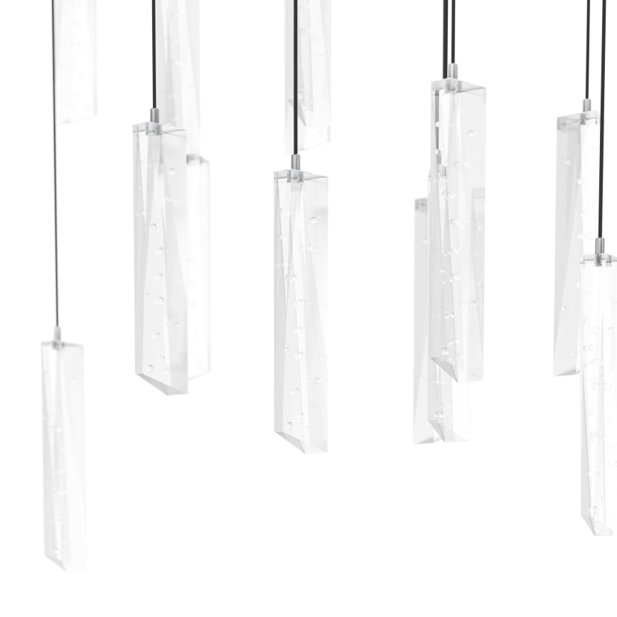 Eglo - LED Żyrandol ściemnialny na lince 8xLED/4,2W/230V 3000K przezroczysty