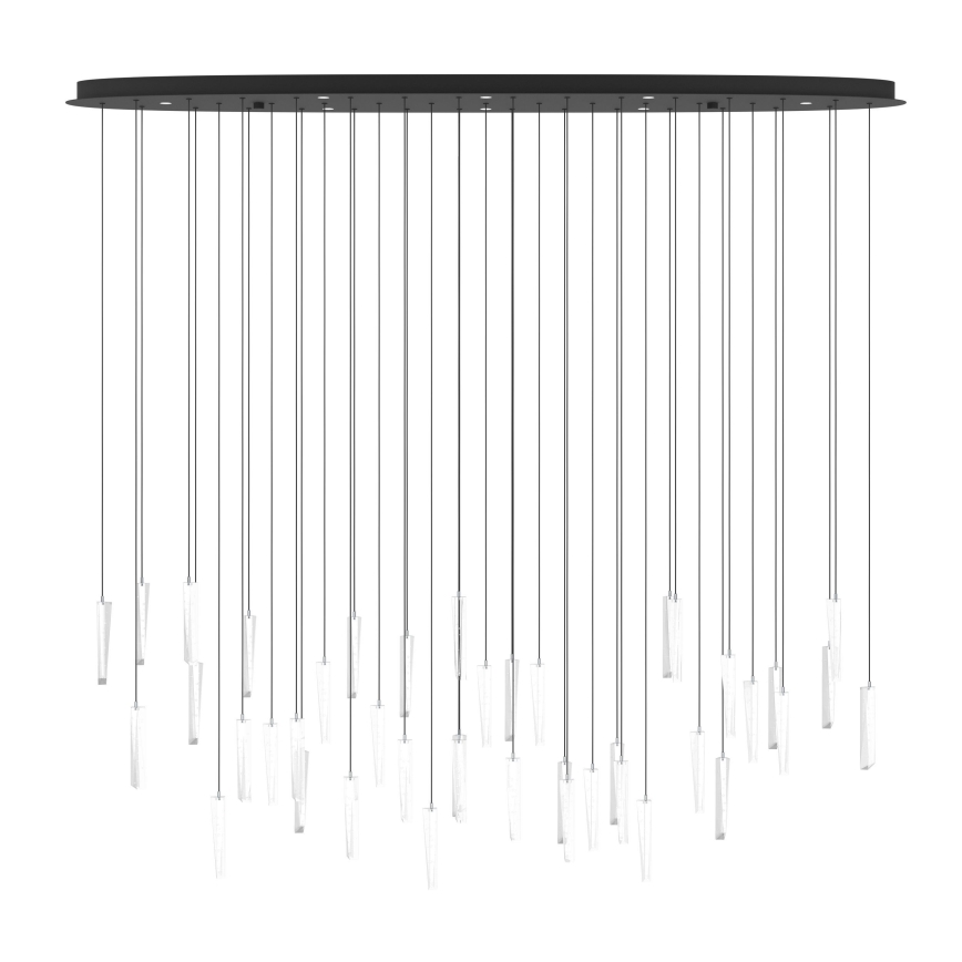 Eglo - LED Żyrandol ściemnialny na lince 8xLED/4,2W/230V 3000K przezroczysty