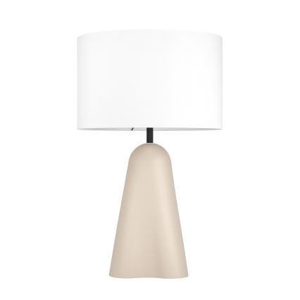 Eglo - Lampa stołowa 1xE27/40W/230V beżowy