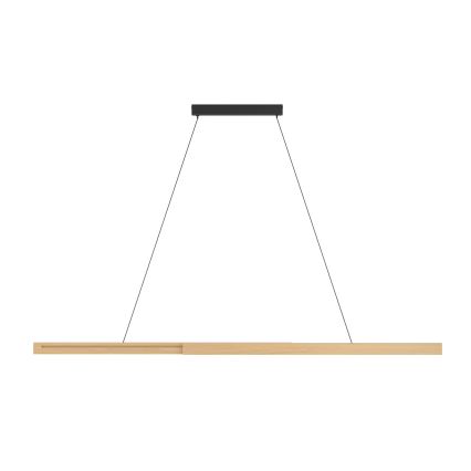 Eglo - LED Żyrandol ściemnialny na lince LED/21W/230V 3000K brązowy