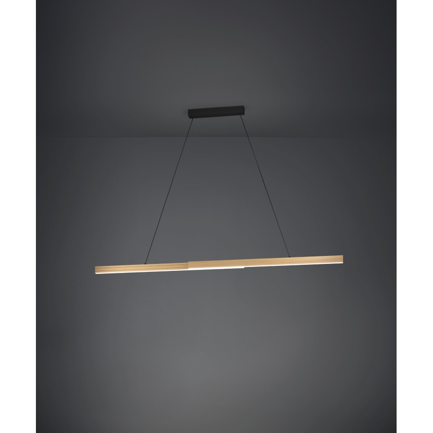 Eglo - LED Żyrandol ściemnialny na lince LED/21W/230V 3000K brązowy