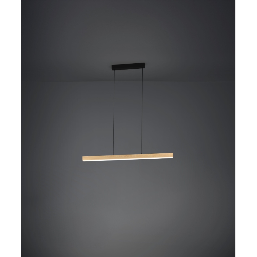 Eglo - LED Żyrandol ściemnialny na lince LED/21W/230V 3000K brązowy