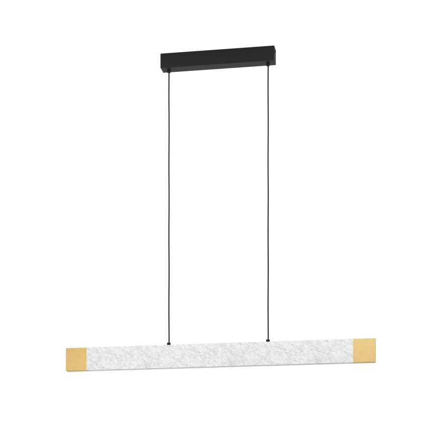 Eglo - LED Żyrandol ściemnialny na lince LED/22,2W/230V 3000K brązowy/szary