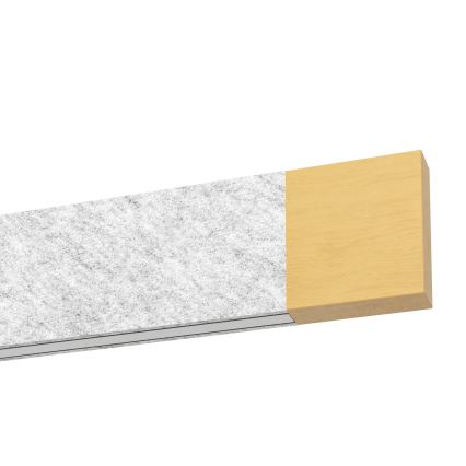Eglo - LED Żyrandol ściemnialny na lince LED/22,2W/230V 3000K brązowy/szary