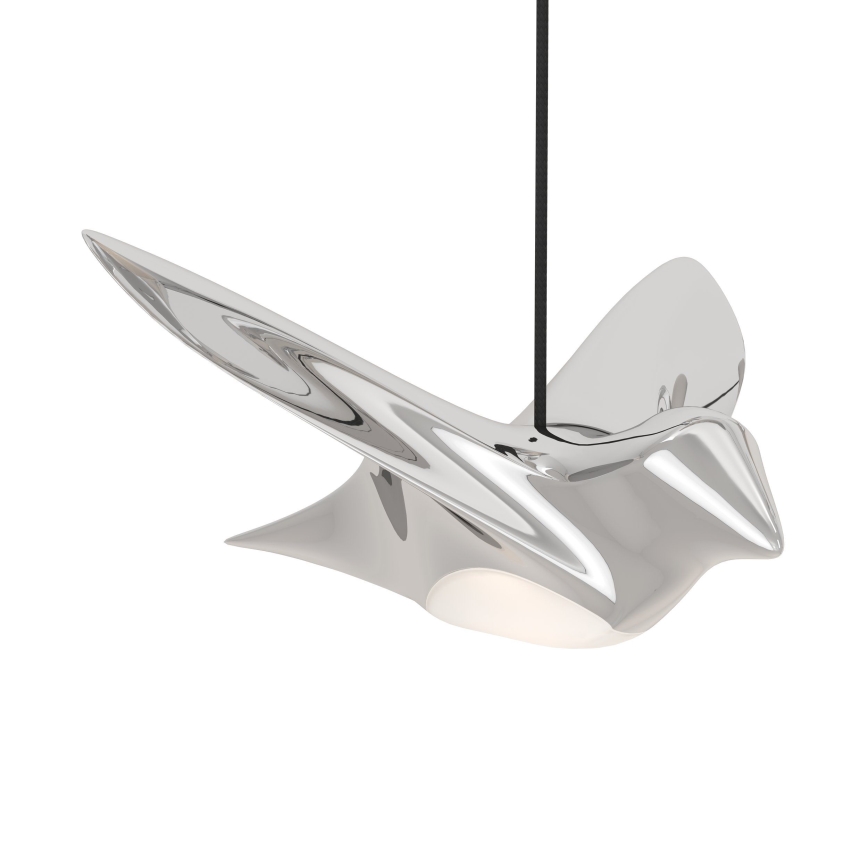 Eglo - LED Żyrandol ściemnialny na lince 8xLED/4,2W/230V 3000K chrom błyszczący
