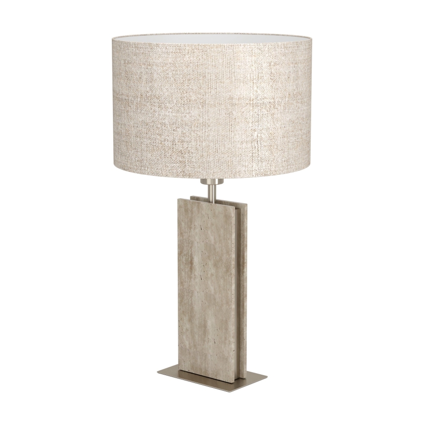 Eglo - Lampa stołowa 1xE27/40W/230V beżowa