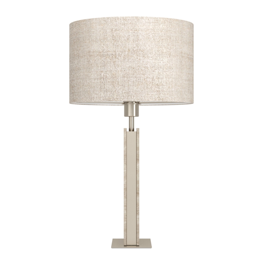 Eglo - Lampa stołowa 1xE27/40W/230V beżowa