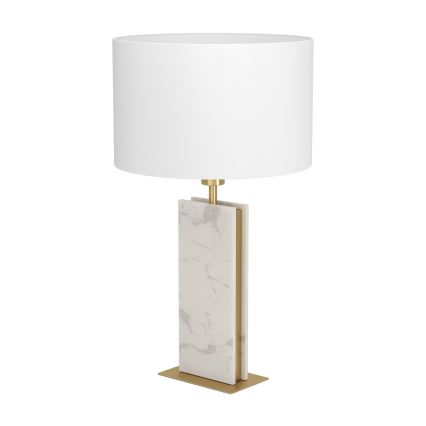 Eglo - Lampa stołowa 1xE27/40W/230V biała