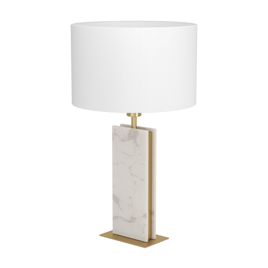Eglo - Lampa stołowa 1xE27/40W/230V biała