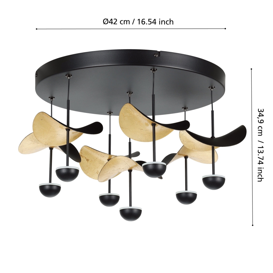 Eglo - LED Plafon ściemnialny 7xLED/2,3W/230V 3000K