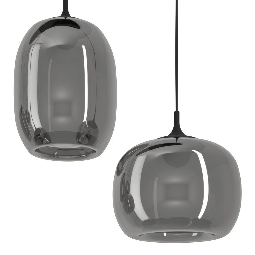 Eglo - LED Żyrandol ściemnialny na lince 6xLED/3,7W/230V 2700-6500K dymny + zdalne sterowanie
