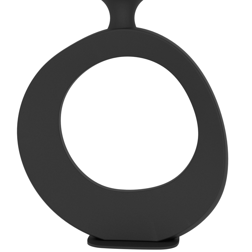 Eglo - Lampa stołowa 1xE27/60W/230V 52,5 cm czarna/kremowa