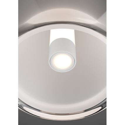 Eglo - ściemnialna lampa wisząca na lince LED 2xLED/7W/230V + 4xLED/5,5W + 6xLED/1,6W 2200-6500K czarny chrom