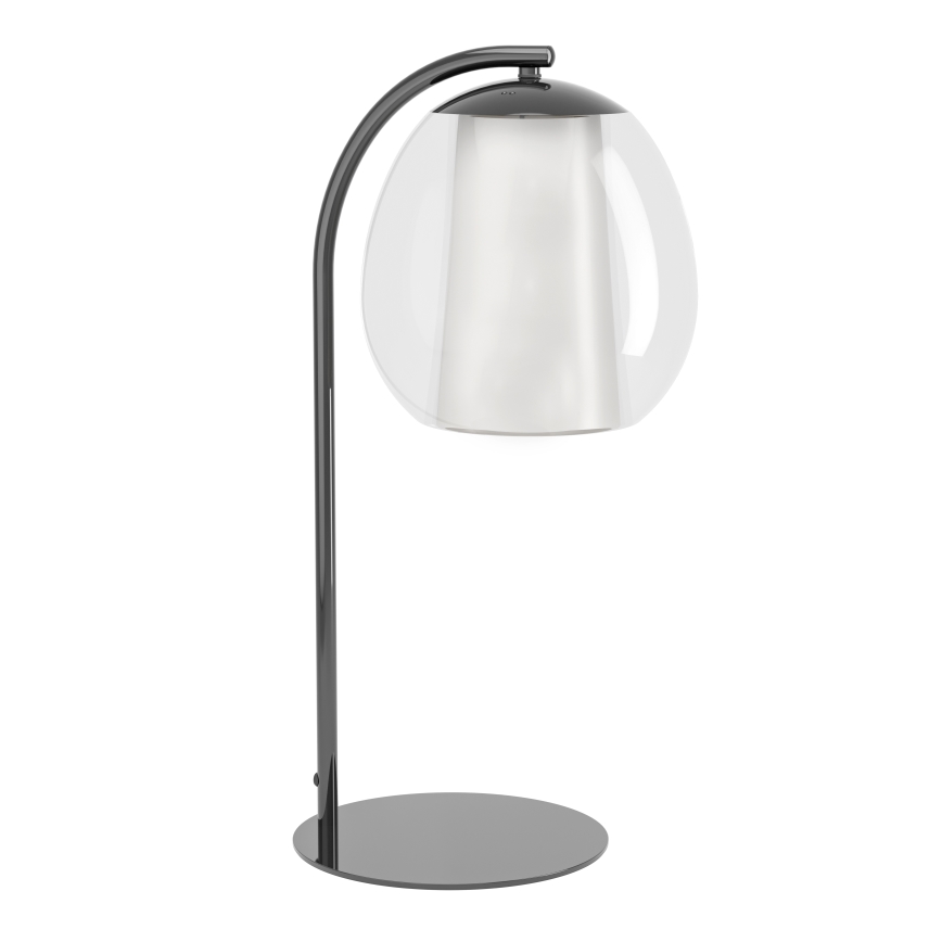 Eglo - LED Ściemnialna lampa stołowa LED/5,5W/230V + LED/1,6W chrom błyszczący