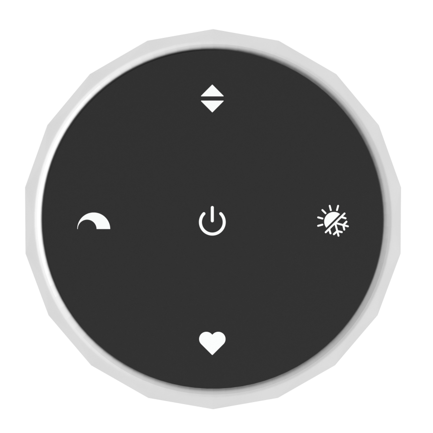 Eglo - LED ściemnialny żyrandol na lince LED/5,8W/230V 2200-6500K beżowy/przydymiony + pilot zdalnego sterowania