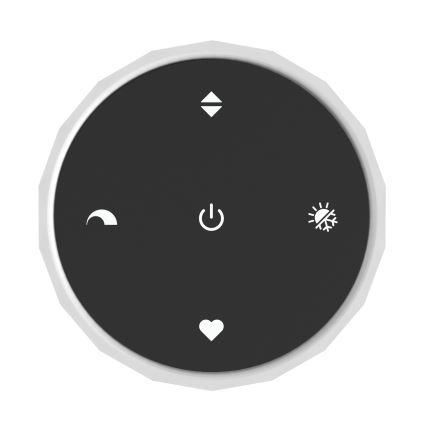 Eglo - LED ściemnialny żyrandol wiszący na linkach 5xLED/5,8W/230V 2200-6500K czarny/beżowy/przydymiony + pilot zdalnego sterowania