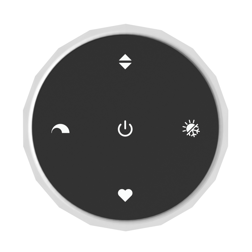 Eglo - LED ściemnialny żyrandol wiszący na linkach 5xLED/5,8W/230V 2200-6500K czarny/beżowy/przydymiony + pilot zdalnego sterowania