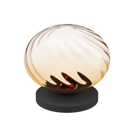 Eglo - LED ściemnialna lampa stołowa LED/5,8W/230V 2200-6500K beżowa/przydymiona + zdalne sterowanie