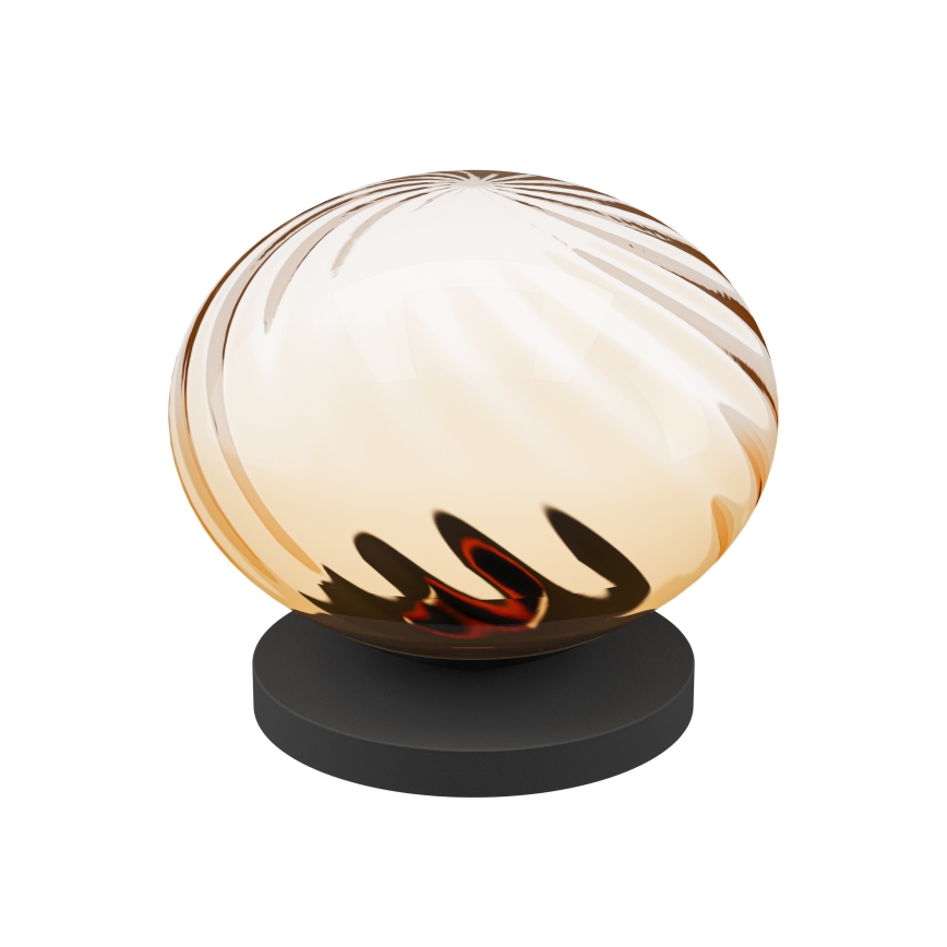 Eglo - LED ściemnialna lampa stołowa LED/5,8W/230V 2200-6500K beżowa/przydymiona + zdalne sterowanie