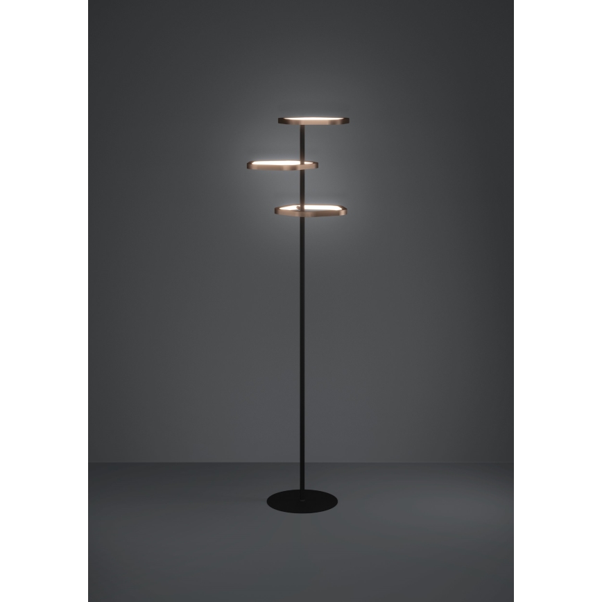 Eglo - LED ściemnialna lampa stojąca LED/20W/230V 2200-6500K mosiądz