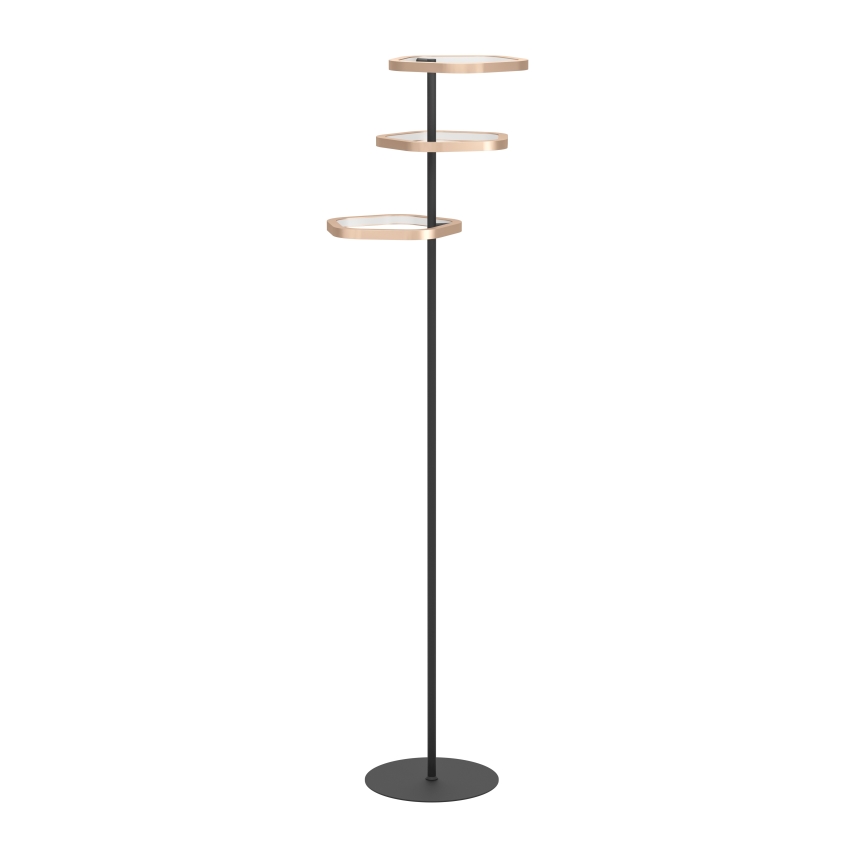 Eglo - LED ściemnialna lampa stojąca LED/20W/230V 2200-6500K mosiądz