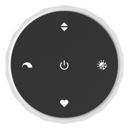 Eglo - ściemnialny żyrandol LED na lince LED/60W/230V 2200-6500K złoty + zdalne sterowanie