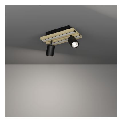 Eglo - Oprawa punktowa LED 2xLED/2,2W/230V + 2xLED/1,2W + 2xLED/2W beżowa/czarna