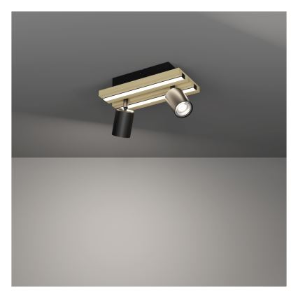 Eglo - Oprawa punktowa LED 2xLED/2,2W/230V + 2xLED/1,2W + 2xLED/2W beżowa/czarna