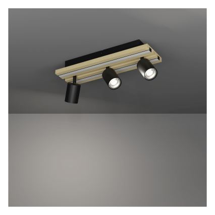 Eglo - Oprawa punktowa LED 3xLED/2,2W/230V + 2xLED/1,2W + 2xLED/2W beżowa/czarna