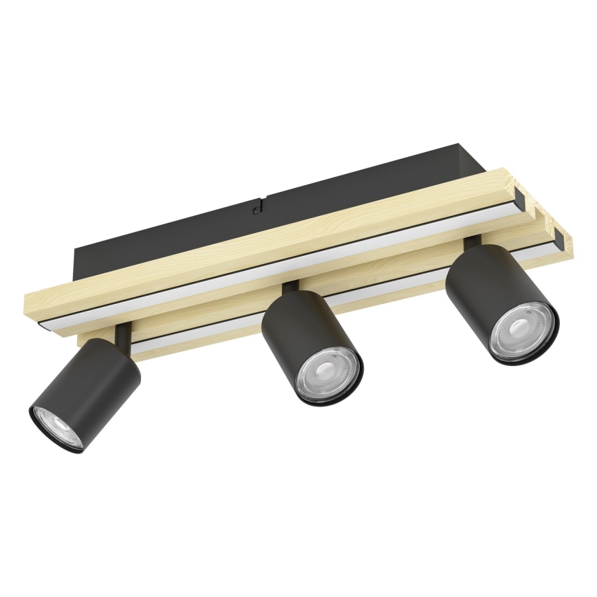 Eglo - LED Oprawa punktowa 3xLED/2,2W/230V + 2xLED/1,2W + 2xLED/2W beżowy/czarny
