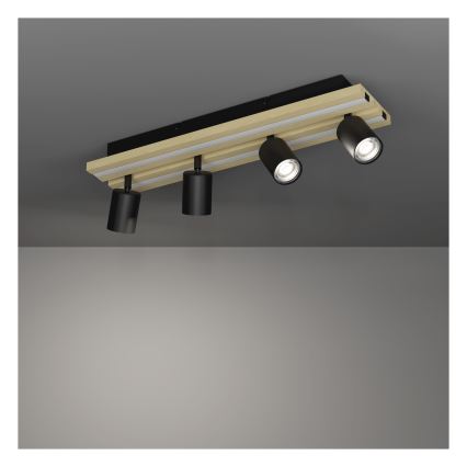 Eglo - LED oprawa punktowa 4xLED/2,2W/230V + 2xLED/1,2W + 2xLED/2W beżowa/czarna