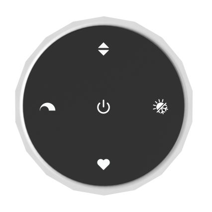 Eglo Stars of Light - LED ściemnialny plafon LED/40W/230V 2200-6500K śr. 83 cm biały + pilot zdalnego sterowania