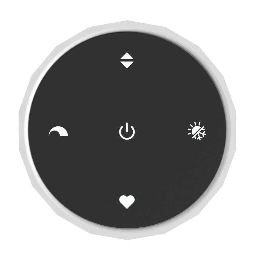 Eglo Stars of Light - LED ściemnialny plafon LED/40W/230V 2200-6500K śr. 83 cm biały + pilot zdalnego sterowania