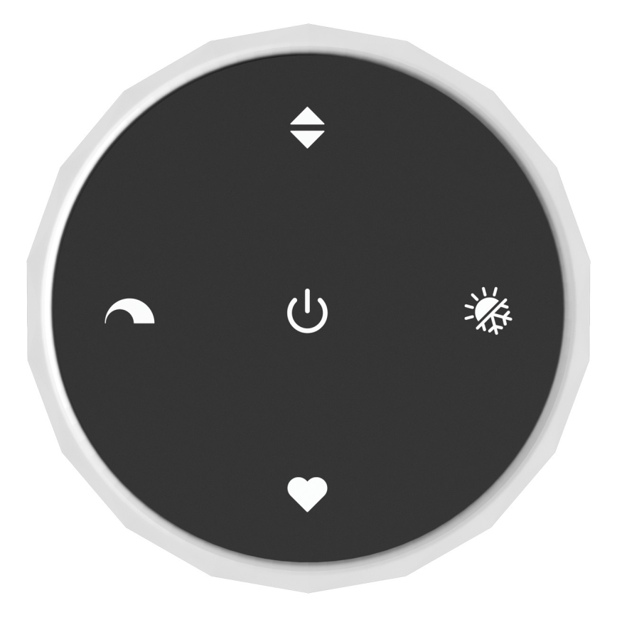 Eglo - LED ściemnialny żyrandol na lince LED/24,8W/230V 2200-6500K czarny + pilot zdalnego sterowania