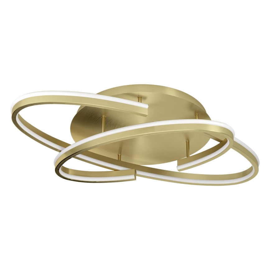 Eglo - ściemnialna lampa sufitowa LED/40W/230V 2200-6500K złota + pilot zdalnego sterowania