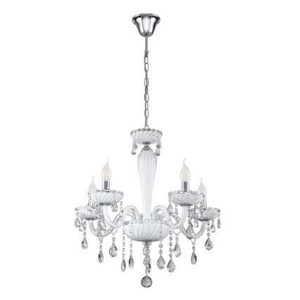 Eglo 39113- Żyrandol CARPENTO 5xE14/40W/230V