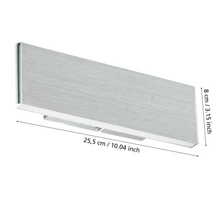 Eglo - LED Kinkiet 2xLED/5,4W/230V