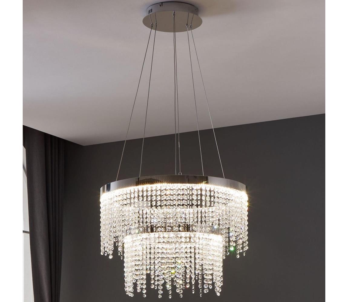 Eglo 39281 - LED Żyrandol ściemnialny na lince ANTELAO LED/45W/230V