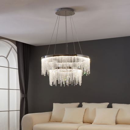 Eglo - LED Żyrandol ściemnialny na lince LED/45W/230V