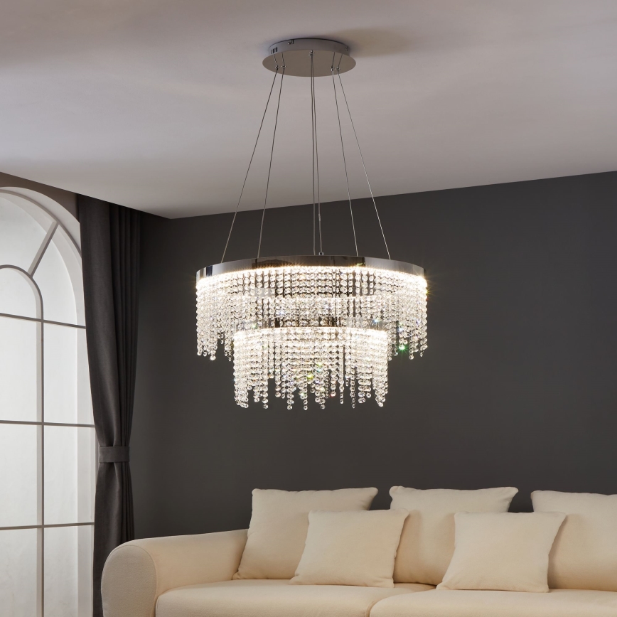Eglo - LED Żyrandol ściemnialny na lince LED/45W/230V