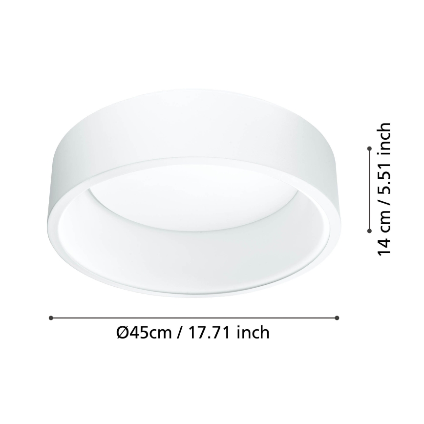 Eglo - LED Plafon ściemnialny 1 LED/25,5W/230V