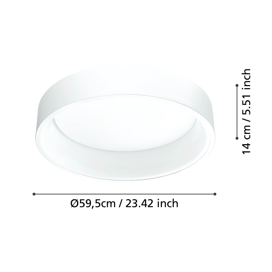 Eglo - LED Plafon ściemnialny 1 LED/35,2W/230V