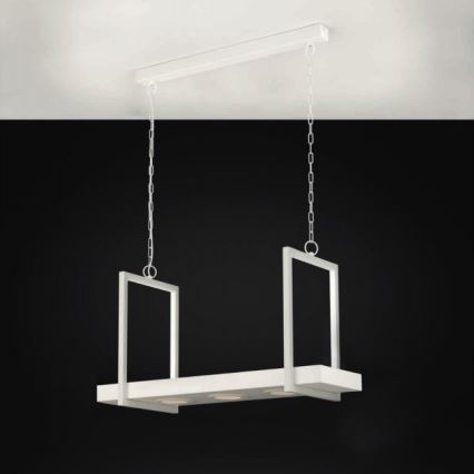 Eglo - LED RGB Ściemnialny żyrandol na łańcuchu 3xLED/6W/230V + ZS